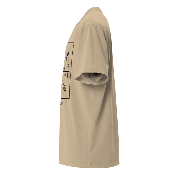 Archive 81 Season 3 Logo - Oversized faded t-shirt