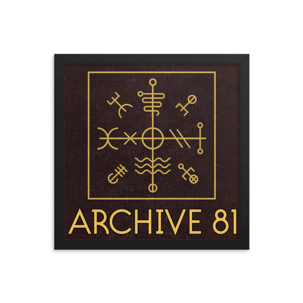 Poster - Framed - Archive 81 Season 3 Logo