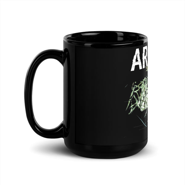 Black Glossy Mug - Archive 81 Logo