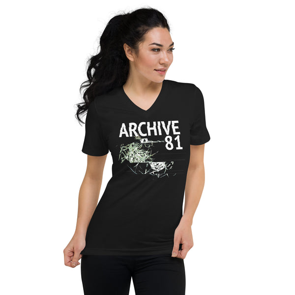 V-Neck T-Shirt - Archive 81 Logo