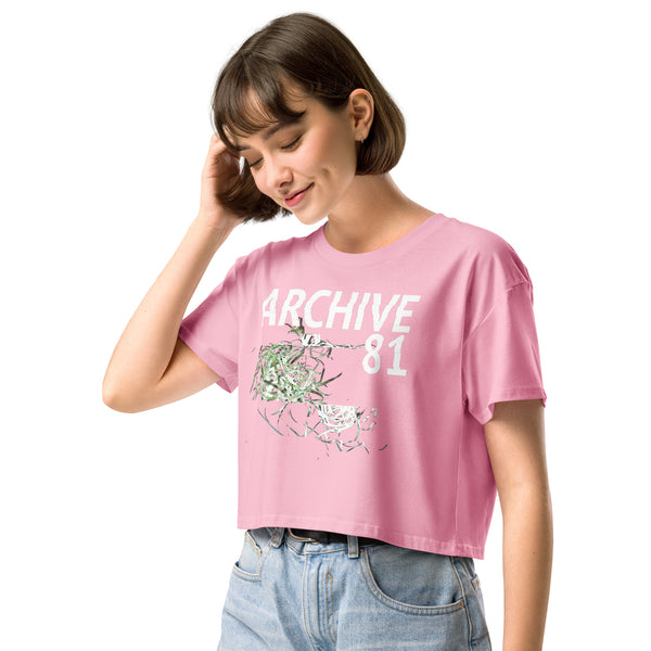 Crop Top - Archive 81 Logo