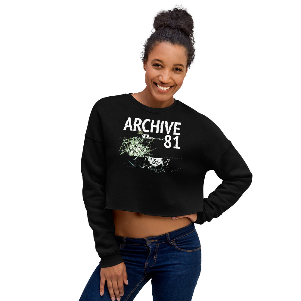 Crop Sweatshirt - Archive 81 Logo