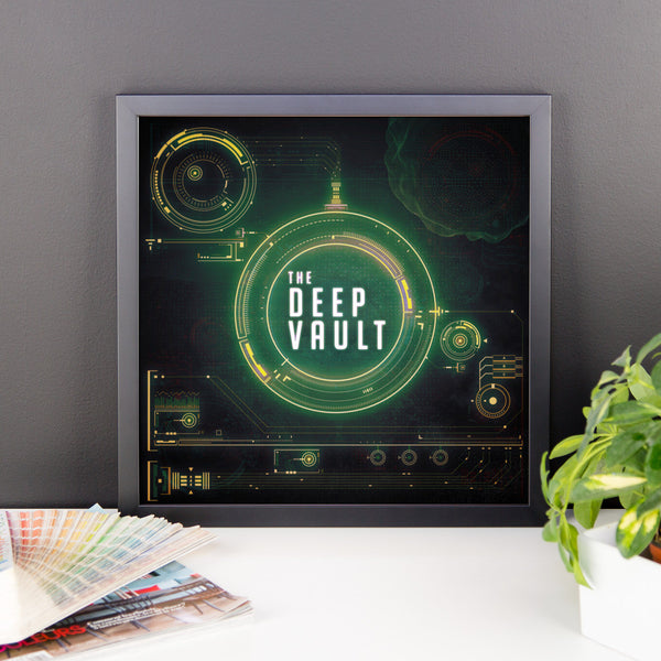 Poster - Framed - The Deep Vault Logo