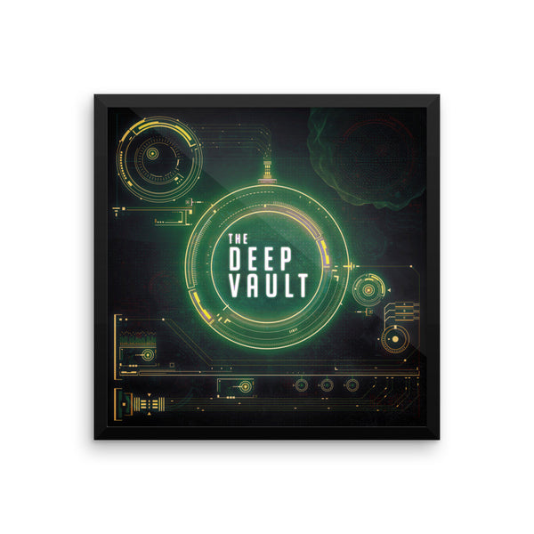 Poster - Framed - The Deep Vault Logo