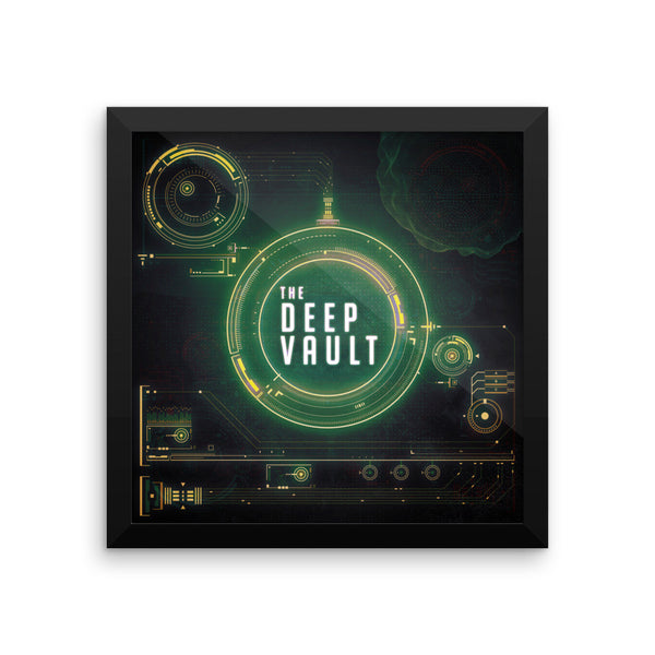 Poster - Framed - The Deep Vault Logo