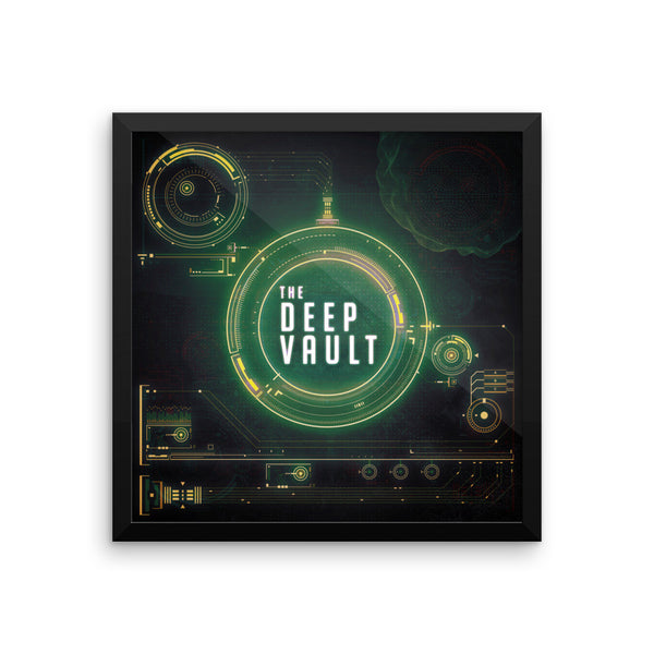 Poster - Framed - The Deep Vault Logo