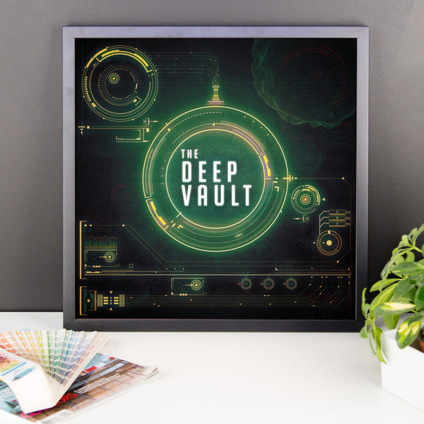 Poster - Framed - The Deep Vault Logo