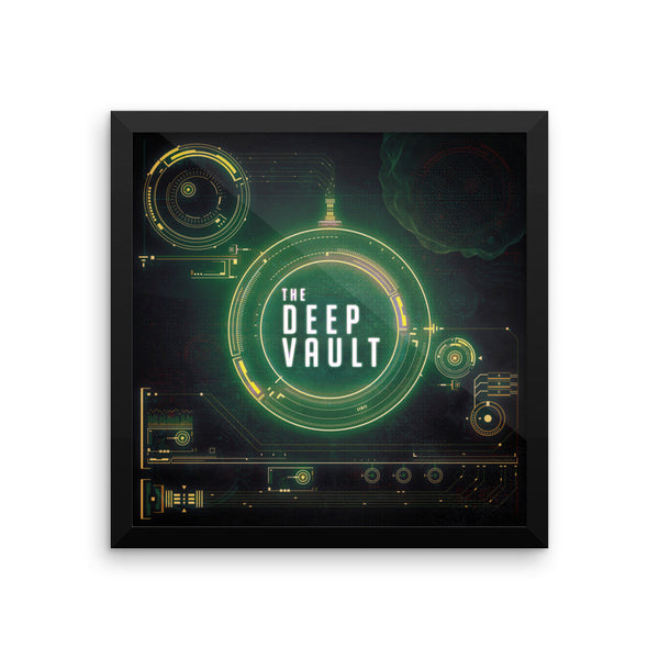 Poster - Framed - The Deep Vault Logo